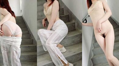 狂情哥哥 带妹妹回村采槐花 曼妙的身姿诱人十足 后入疯狂打桩白浆都操出来了！